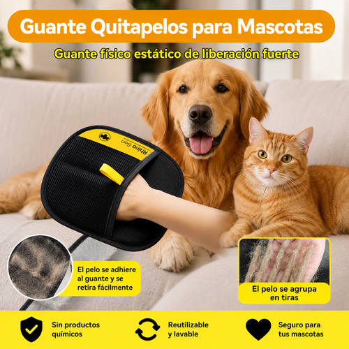 Guante Quitapelos Reutilizable PetLuna™